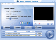 Moyea DVD4Web Converter screenshot